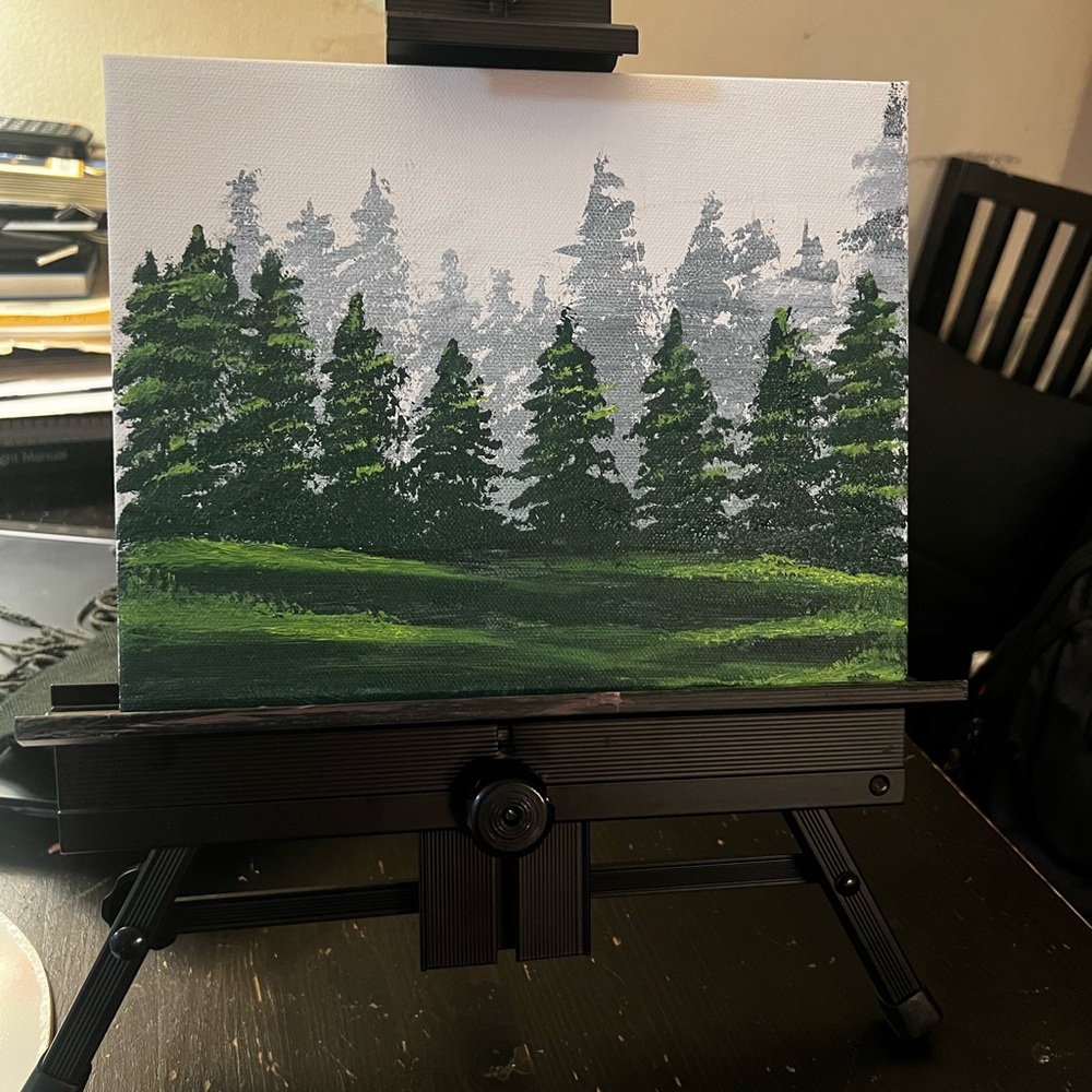 Serene Forest Canvas Art